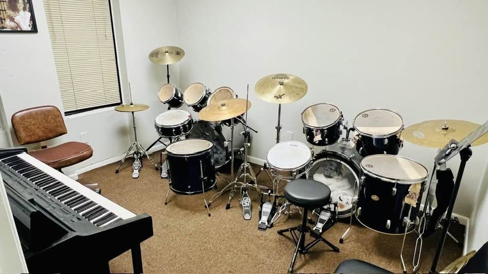The drum room